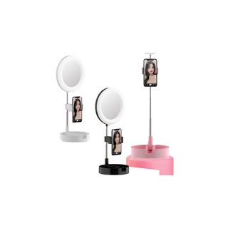 ไฟวงแหวน G3 LED แต่งหน้า ไลฟ์สด ขาตั้งไฟไลฟ์สด Live Makeup Multipurpose Desk Lamp