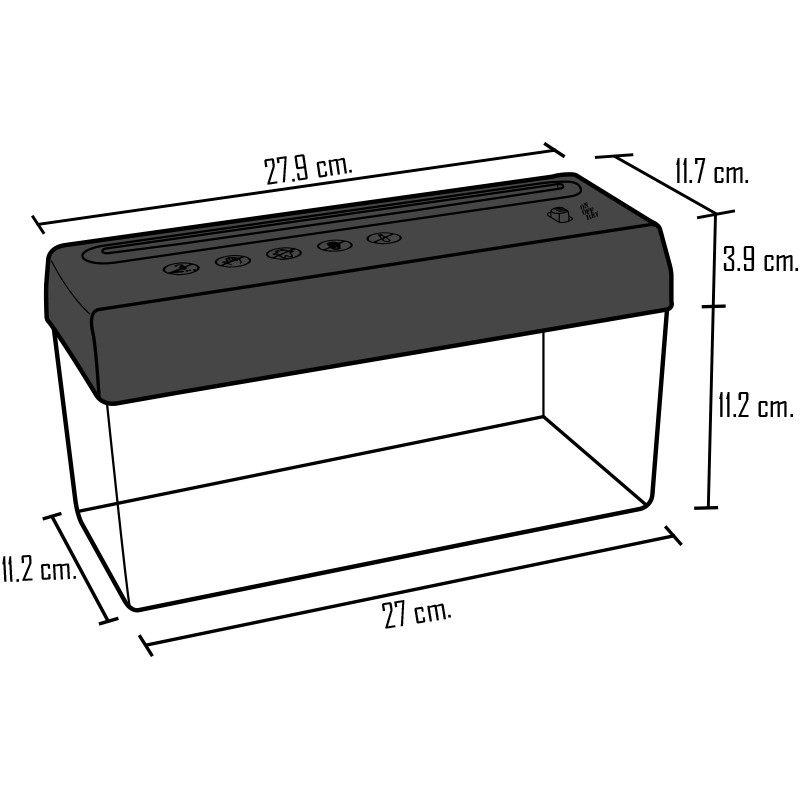 A38 เครื่องย่อยกระดาษ เครื่องย่อยกระดาษแบบอัตโนมัติ AUTO USB Shredder เอกสาร เครื่องทำลายกระดาษ A4