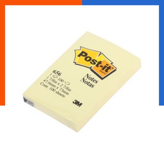 กระดาษโน๊ตกาว Post-it 3M 656 2×3นิ้ว สีเหลือง โพสท์อิท พร้อมส่ง US.Station