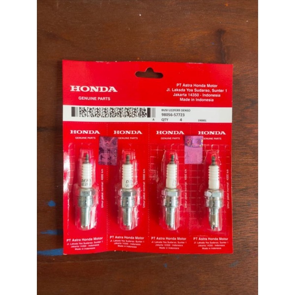 U22 FER9 DENSO SPARK PLUG Honda Vario 110 คาร์บูเรเตอร์เก่าของแท้ HGP hara สําหรับ 1 หัวเทียน
