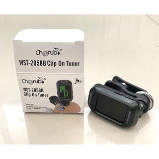 เครื่องตั้งสาย Cherub WST-2058C Clip-on Tuner Chromatic Guitar,Bass,Violin,Ukulele จูนเนอร์กีตาร์/เครื่องตั้งสายกีตาร์