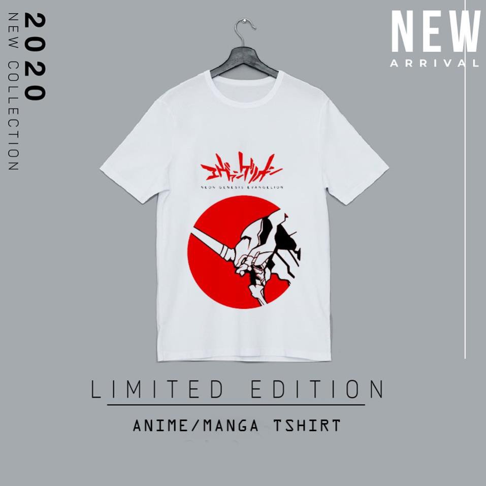 เสื้อยืด Anime Neon Genesis Evangelion เสื้อ ANime ใหม่