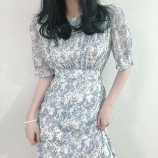 Julia dress เดรสยาว เดรสทำงาน เดรสสไตล์เกาหลี TS1099