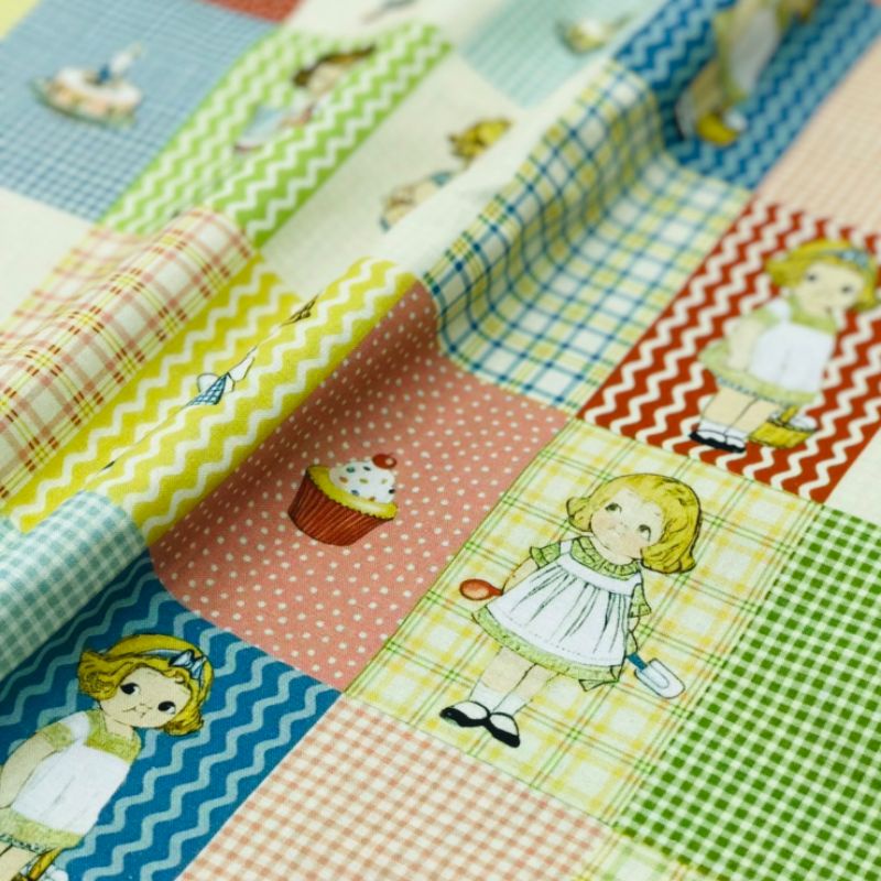 ผ้าแบ่งขาย คอตตอนสไตล์เกาหลี เนื้อดี นำเข้า cotton 100%