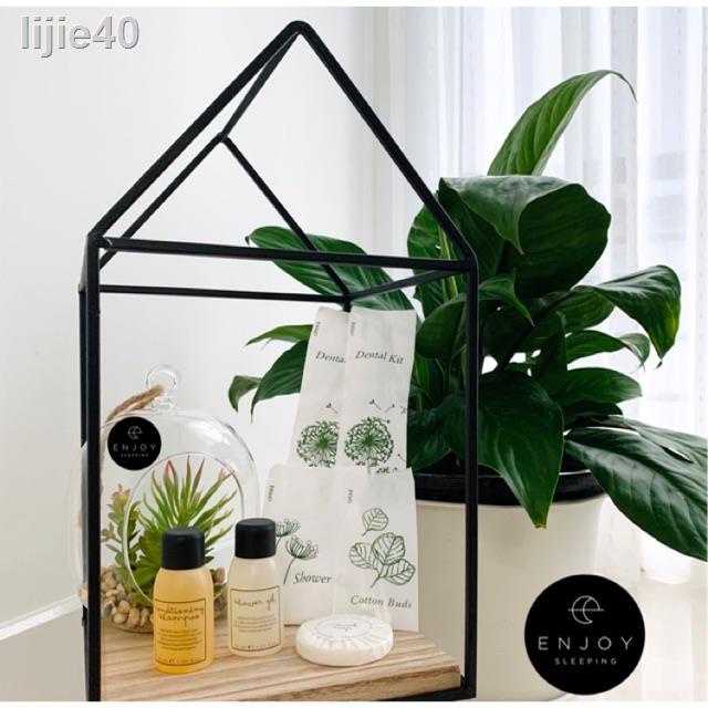 🔥 ส่วนลด 50%🔥 ✽[แพค 100] ของใช้ในโรงแรม แปรงสีฟัน หมวกอาบน้ำ คอตตอนบัด amenities toothbrush Airbnb โ