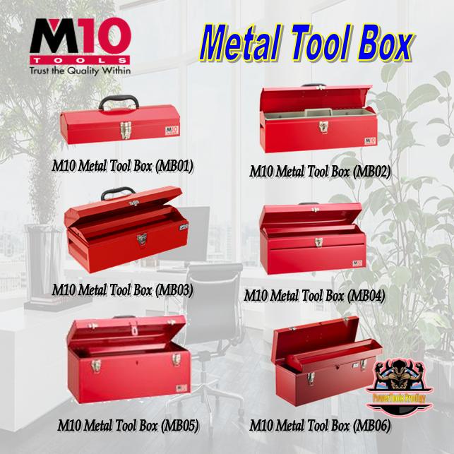 M10 TOOLBOX/ กล่องเครื่องมือ/กล่องเครื่องมือใน DIFFERENT ขนาด/ กล่องเครื่องมือโลหะ/ MB01 MB02 MB03 M