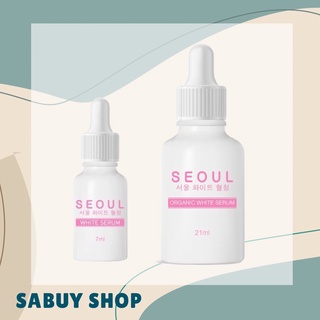 แท้-ส่งไว📢 Seoul White Serum โซล ไวท์เซรั่ม กล่องชมพู