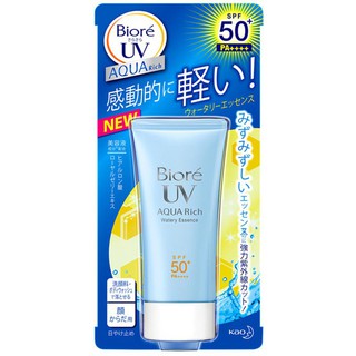 ของดี ราคาถูกบิโอเร ยูวี โลชั่นกันแดด อะควา ริช วอเตอร์รี่ เอสเซ้นส์ SPF50+/PA+++ 50 กรัม