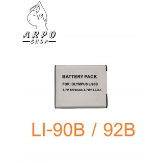 LI-90B LI-92B แบตเตอรี่และแท่นชาร์จสำหรับ OLYMPUS TG-Tracker TG-6 TG-5 SH-60 กล้องDS-9000 DS-9500