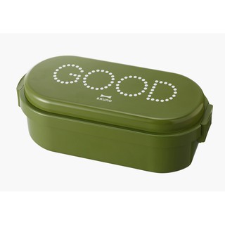 กล่องข้าว Bruno BHK225-A Lunch Box Made in Japan 600 ml Stylish เก็บความเย็น เข้าไมโคเวฟ เครื่องล้างจานได้