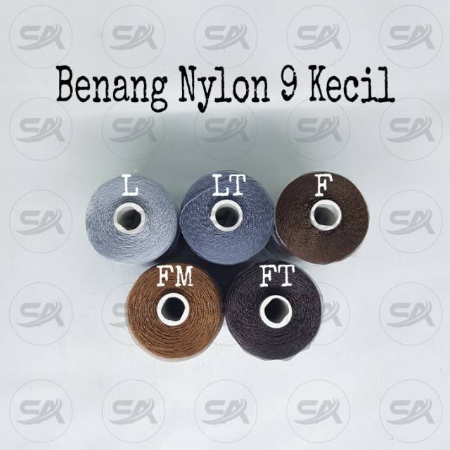 [RETAIL] NYLON THREAD NO. 9 SMALL / NYLON 9 PIN CAP (CONS)