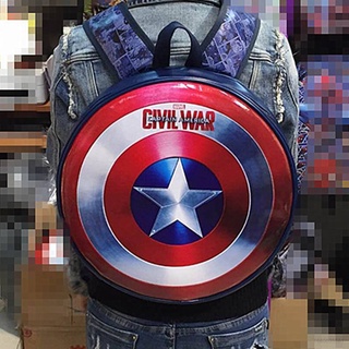 Ag Marvel Captain America กระเป๋าเป้สะพายหลัง กันน้ํา สําหรับนักเรียน