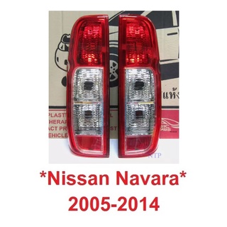 เสื้อไฟท้าย ไฟท้าย ฝาแดง NISSAN NAVARA D40 2005-2014 นิสสัน นาวาร่า ดี40 ไฟท้ายรถ ไฟรถยนต์ ไฟหลัง ไม่รวมขั้วและหลอดไฟ