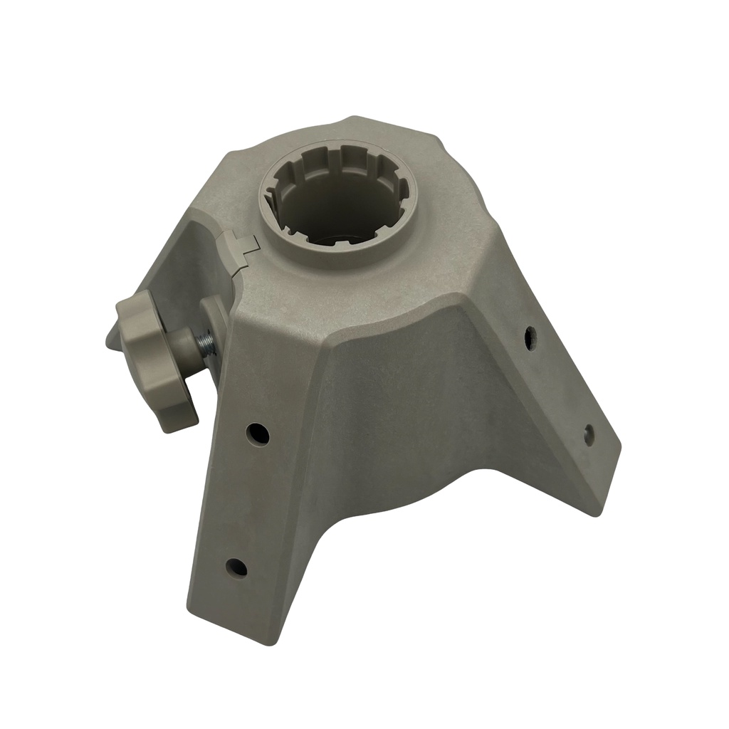 อะไหล่แท้ฮาตาริ ฝาครอบขาเสา  ABS Glass Fiber 22”/25”  แบบ4ขา สำหรับพัดลมอุตสาหกรรม อะไหล่พัดลม IQ22M