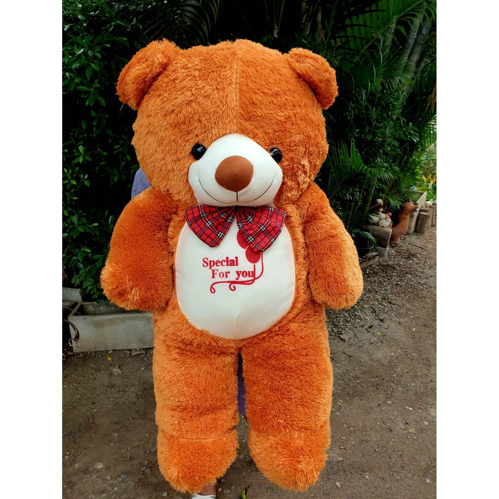 ตุ๊กตาหมีขนปุย ตัวใหญ่110 เซนติเมตร นุ่มม แน่น ผ้าเงา ลื่น ถูกที่สุด ตรงปก พร้อมส่ง ส่งเร็ว ส่งไว ทันใช้ ส่งทุกวัน
