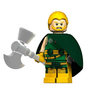 ฟิกเกอร์ Thor Minifigures Herkϟles Mjolnir Superheroes Marvel ของเล่นสําหรับเด็ก