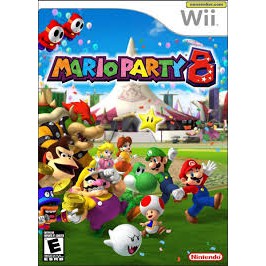 แผ่นเกมส์ wii Mario Party 8