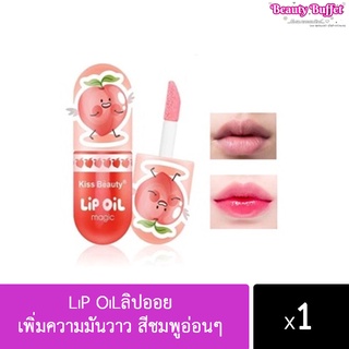 ฉ่ำมากแม่ LiP OiLลิปออย เพิ่มความมันวาว สีชมพูอ่อนๆ ริมฝีปากชุ่มชื่น