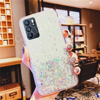 เคสโทรศัพท์ OPPO Reno 6Z 5 5Pro Marvel Edition 4 4Pro 4Z 5G 4G New Phone Case Bling Clear Black Green Pink Star Space TPU Soft Back Cover Casing เคส Reno6 Z Reno5 Pro Reno4 Z Pro