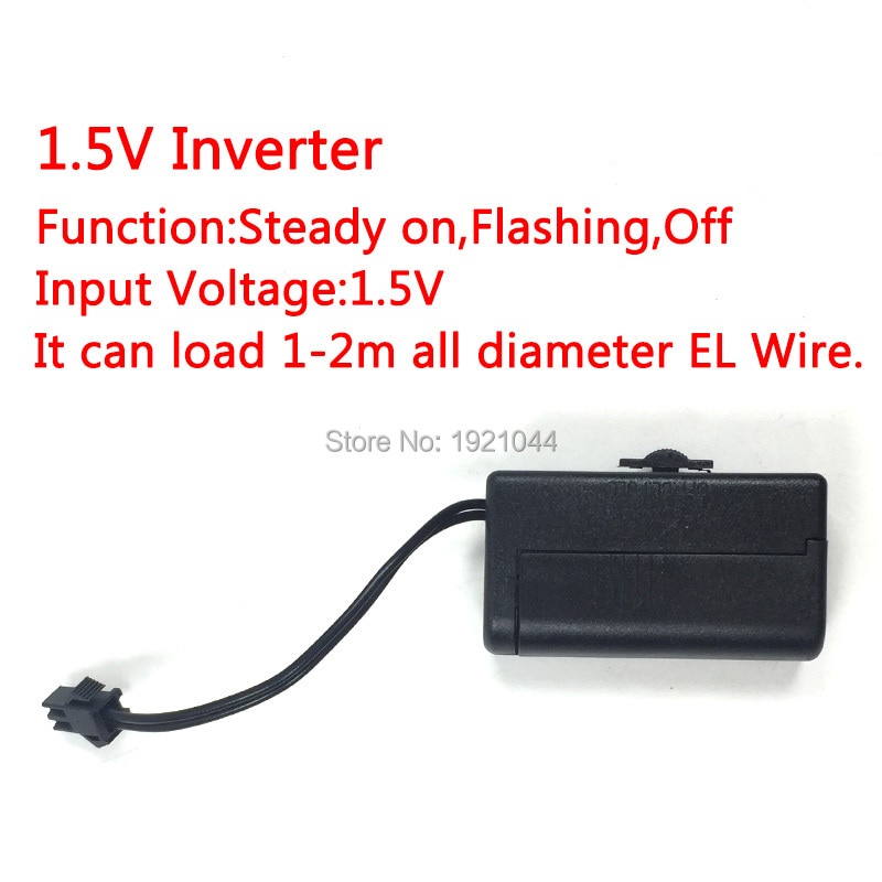 1.5 โวลต์ EL wire อินเวอร์เตอร์/converter (driver) powered by AAA  EL ลวดหรือ EL แถบ/แผ่นสำหรับตกแต่ง