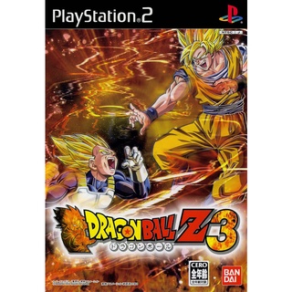 แผ่นเกมส์PS2 Dragon Ball Z3 PS2 (Japan) เกมเพล2  Dragonball3 ps2