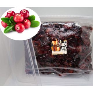 แครนเบอรี่สีแดงเชอรี่ เกรดA อบแห้ง 500กรัม dried cranberries 500g.