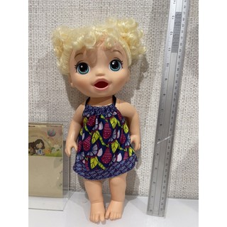 Baby alive doll สภาพ95% ของแท้ ทานแป้งโดว์ได้