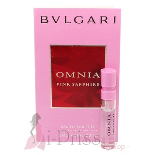 BVLGARI Omnia Pink Sapphire (EAU DE TOILETTE) 1.5 ml.