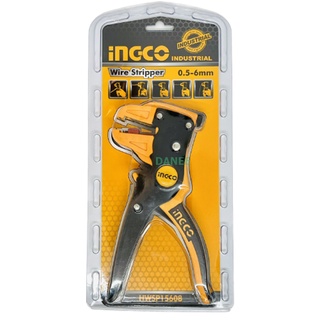 INGCO คีมปลอกสายไฟ อัตโนมัติ HWSP15608 ( Wire Stripper ) คีมปอกสายไฟ คีม คีมปลอกสายไฟอัตโนมัติ