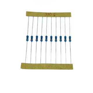 Resistor 330 Ohm 1/4W ตัวต้านทาน 330โอห์ม 1/4วัตต์