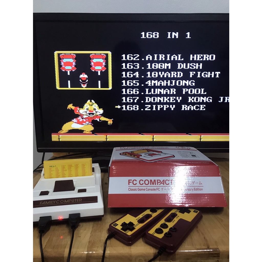 เกมส์ตลับ เครื่องเล่นเกมส์ จอยเล่นเกมส์ FCcompact2000 เกมส์ย้อนยุคใช้ต่อกับทีวี8บิต ราคา ถูกที่สุด ดีลบีเคเค แกลเลอรีภาพที่ 8