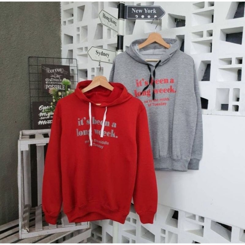 รุ่นใหม่ล่าสุด WOMEN& 39;S HOODIE SWEETER || Week SWEETER HOODIE ยาว