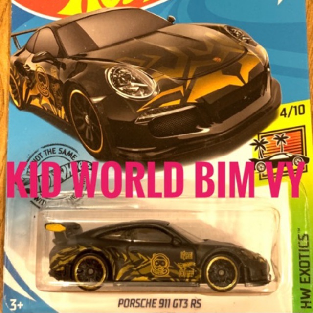Hot Wheels basic Porsche 911 GT3 RS GHC30 รถโมเดล