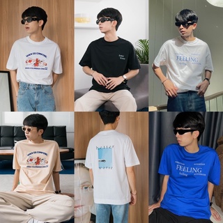 ค่าสัมบูรณ์ZAMIO T-shirt เสื้อยืดโอเวอร์ไซส์อก 44นิ้วถูกสุดๆS-3XL