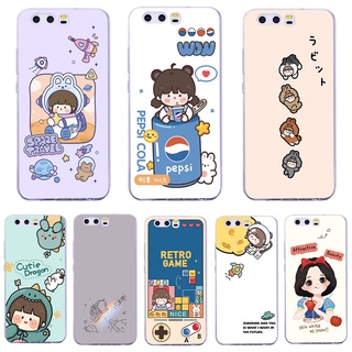 เคสโทรศัพท์ซิลิโคน TPU แบบนิ่ม สําหรับ Huawei P10 Lite P10 Plus P20 P20 Pro