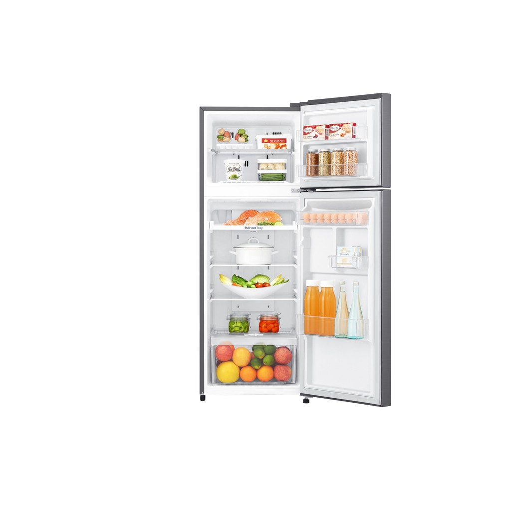 [ผ่อน0%10ด] LG ตู้เย็น 2 ประตู 11 คิว รุ่น GN-B372SLCG Samrt Inverter สีเงิน ระบบกำจัดกลิ่น (ชลบุรี ส่งฟรี)