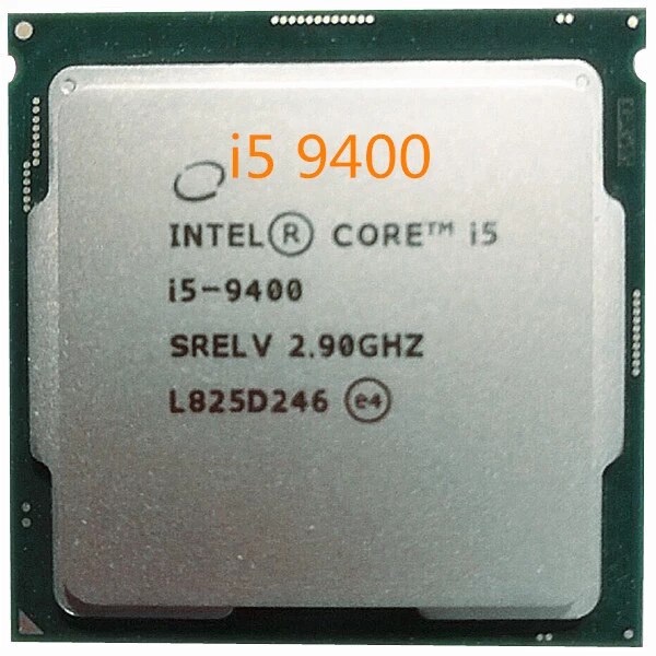 CPU I5-9400F @2.9GHz 6C / 6T มือสองสภาพสวยๆ