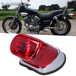 B_Alabama327 ไฟเบรกท้ายรถจักรยานยนต์ Abs สีแดง แบบเปลี่ยน สําหรับ Yamaha Virago Xv250 Xv400