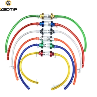 Zsdtrp ชุดคลิปหนีบท่อน้ํามันเชื้อเพลิง 8 มม. สําหรับรถจักรยานยนต์ ATV Quad Inline