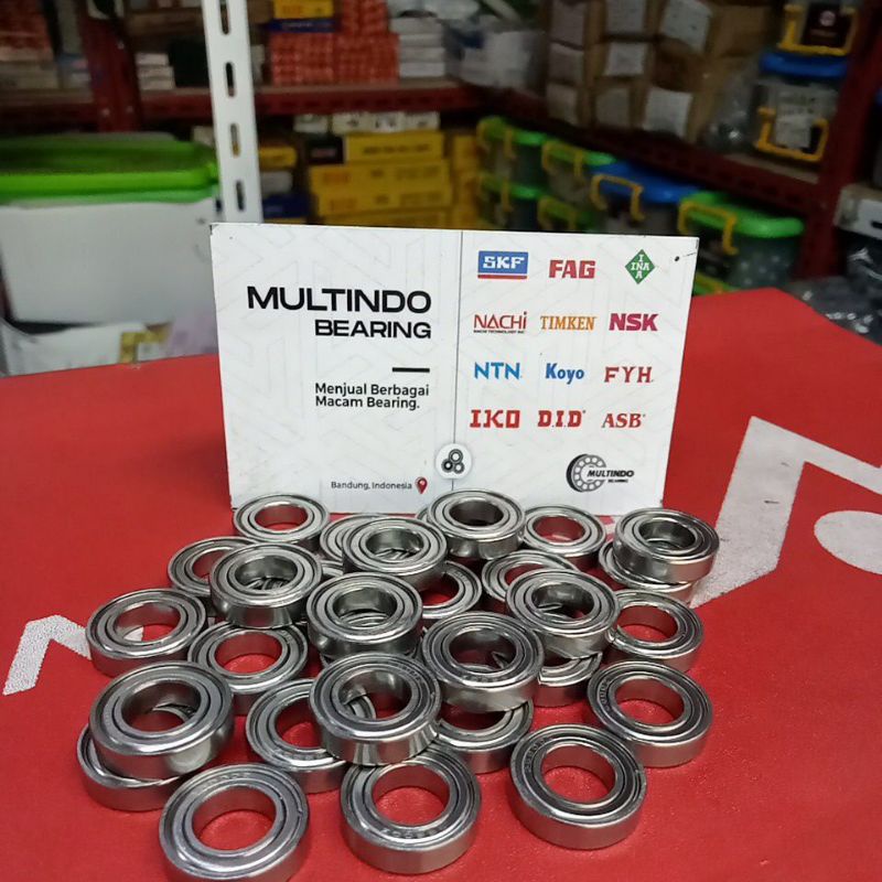 แบริ่งสแตนเลส S 6800 ZZ / S6800 ZZ 10 3, 19, 5 KBI ORIGINAL