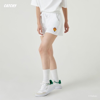 CATCHY x Kakao Friends กางเกงขาสั้น ปัก RYAN ไรอัน ลิขสิทธิ์แท้ พร้อมส่งจากไทย ผ้าก้างปลาCotton มี 2 ขนาด ผู้หญิง ผู้ชาย