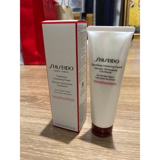 ส่งฟรี ได้coin ปีผลิตใหม่ ยังไม่เปิดใช้ SHISEIDO Clarifying ◆ Cleansing Foam 125mL