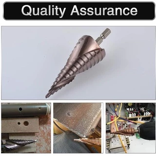 🔥M35 HSS Co Step Drill Bit Cobalt Cone Drill Bits 4-32Mm Wood Stainless Steel Metal Hole Saw Tool Set Hex