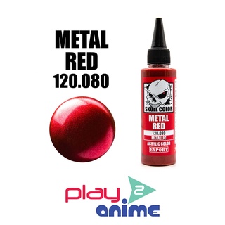 SKULL COLOR 120.080 Metal Red