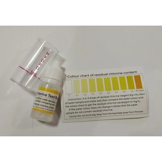 ชุดน้ำยาวัดค่าคลอรีน Chlorine Test Kit แพคคู่ (2ชุด)