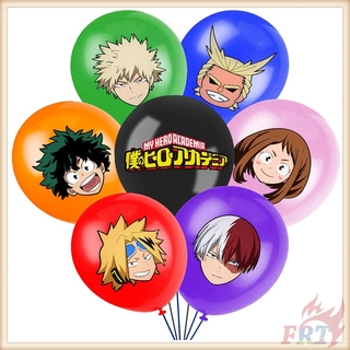 ♦ Party Decoration - Balloons ♦ 1Pc 12inch Anime My Hero Academia Series 02 Latex Balloons Happy Birthday Party Decoration Party Supplies