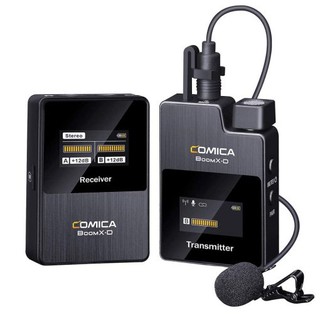 ไมค์โครโฟนไร้สาย Comica Audio BoomX-D D1 ไมค์ติดกล้อง ไมค์ติดมือถือ ไมค์ไลฟ์สด ของแท้รับประกัน 1 ปี