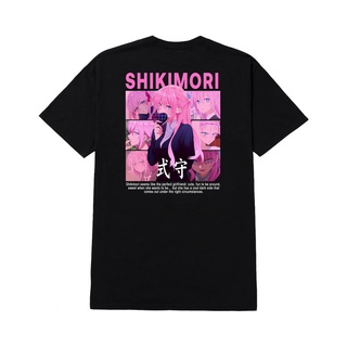 เสื้อยืดผู้ เสื้อยืด พิมพ์ลาย Shikimori NOT JUST A CUTIE | Kawaii เสื้อผ้า DAKE JA NAI SHIKIMORI-SAN อนิเมะ S-5XL