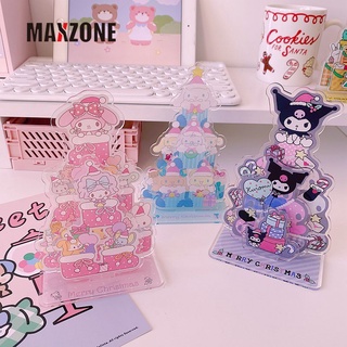 Maxzone ใหม่ ฟิกเกอร์อะคริลิค ลายการ์ตูนอนิเมะ Sanrioed Mymelody Kuromi Kt Cinnamoroll น่ารัก ขนาด 15 ซม. ของเล่นสําหรับเด็ก