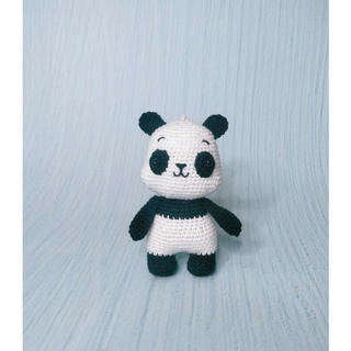 ชุดคิทน้องหมีแพนด้าถักโครเชต์